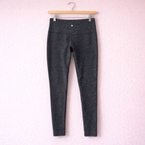 LULULEMON High Times 7/8 Pant Yoga Leggings Grey Sz 4